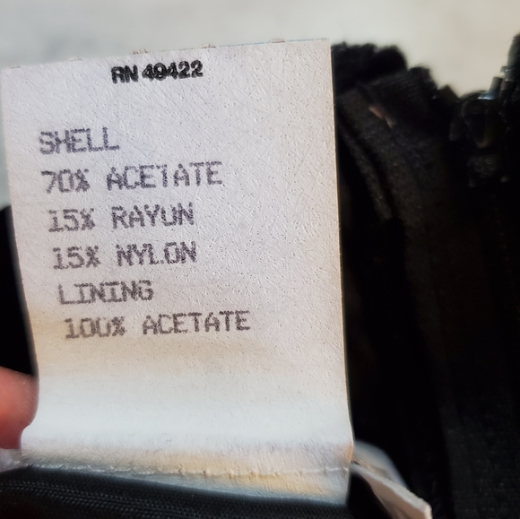 Vintage Jessica McClintock Velvet 80s Party Dress - Picture 15 of 16